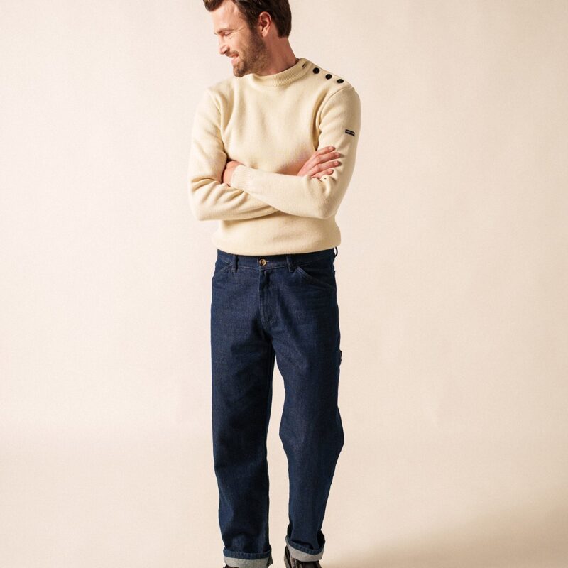 Saint James — Pull marin Matelot (ECRU)