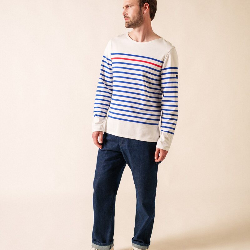 Saint James — Marinière Naval e rouge (NEIGE/GITANE/TULIPE)