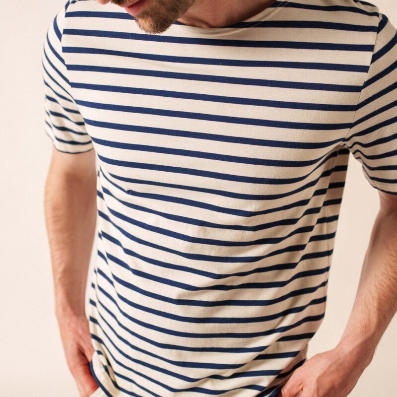 Saint James — Marinière Levant (ECRU/MARINE)