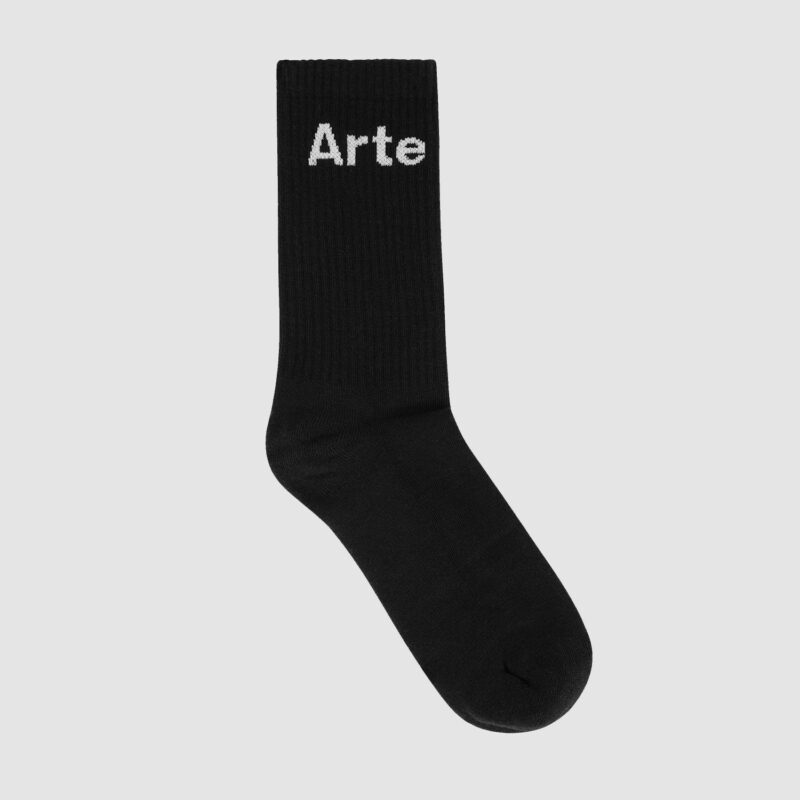 Arte Antwerp — Chaussettes Essential Small Logo - Noir