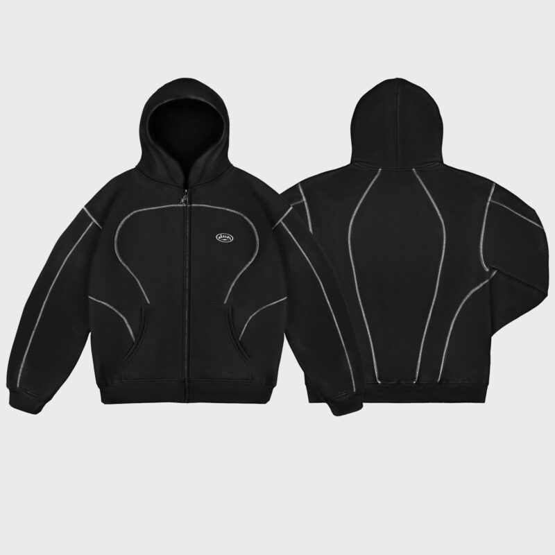 Divin by Divin — Black Line Zip