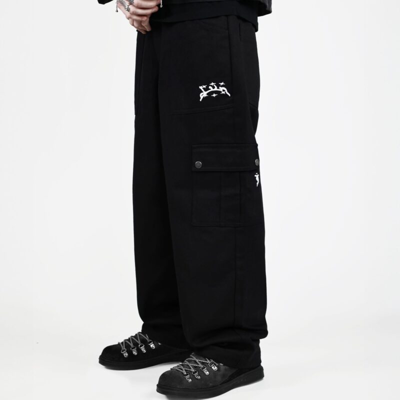 Divin by Divin — Black Twill Work Pant