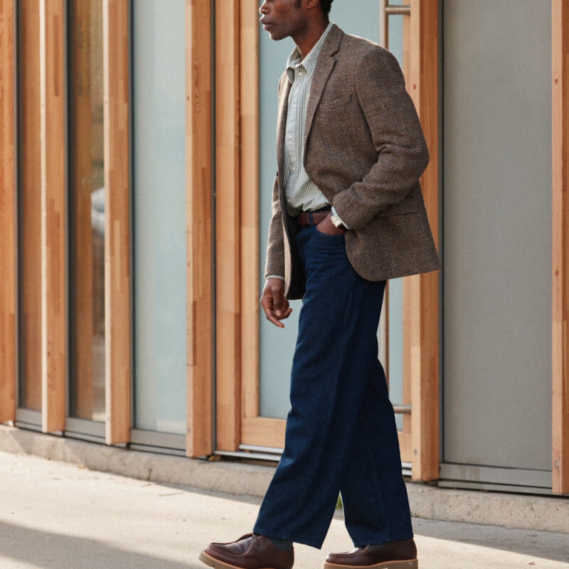 Odaje — Push | Gontran cuir pull up grainé marron